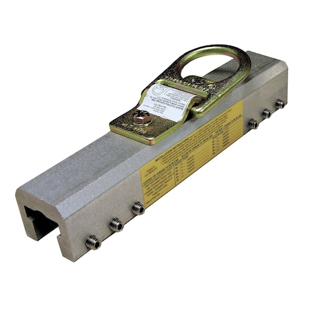 Super Anchor Safety Standing Seam Roof Anchor Kit: Anchor, Set Screws, Driver, Instruction Manual 8510